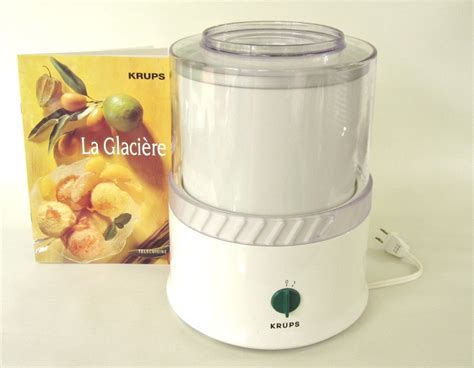 Krups ice cream maker - 1. You can buy a store-bought frozen yogurt and add your favorite toppings. 2. You can make your frozen yogurt using an ice cream maker following the recipe above. 3. You can freeze yogurt into cubes and blend them in a blender or food processor to make a smooth and creamy frozen yogurt.